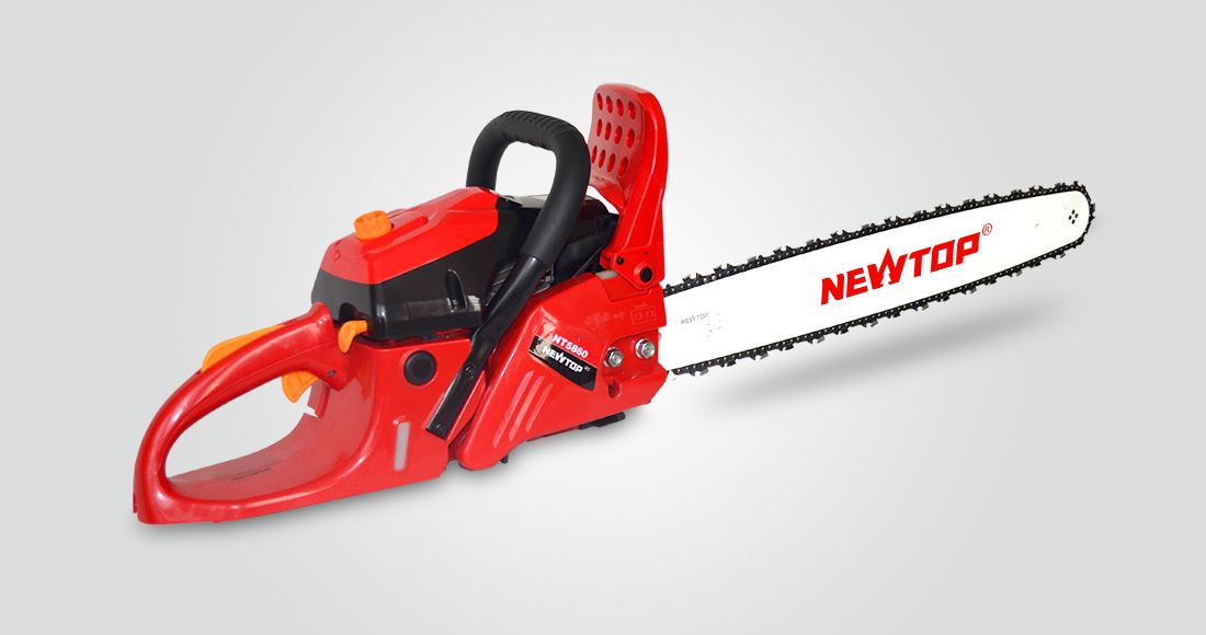 Tree cutting machine gasoline chain saw 58cc chainsaw for sales - NEWTOP