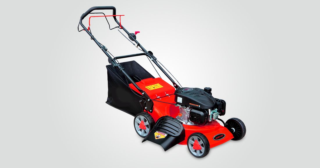 18 inch self propelled commercial use lawn mower with Loncin engine and quality deck