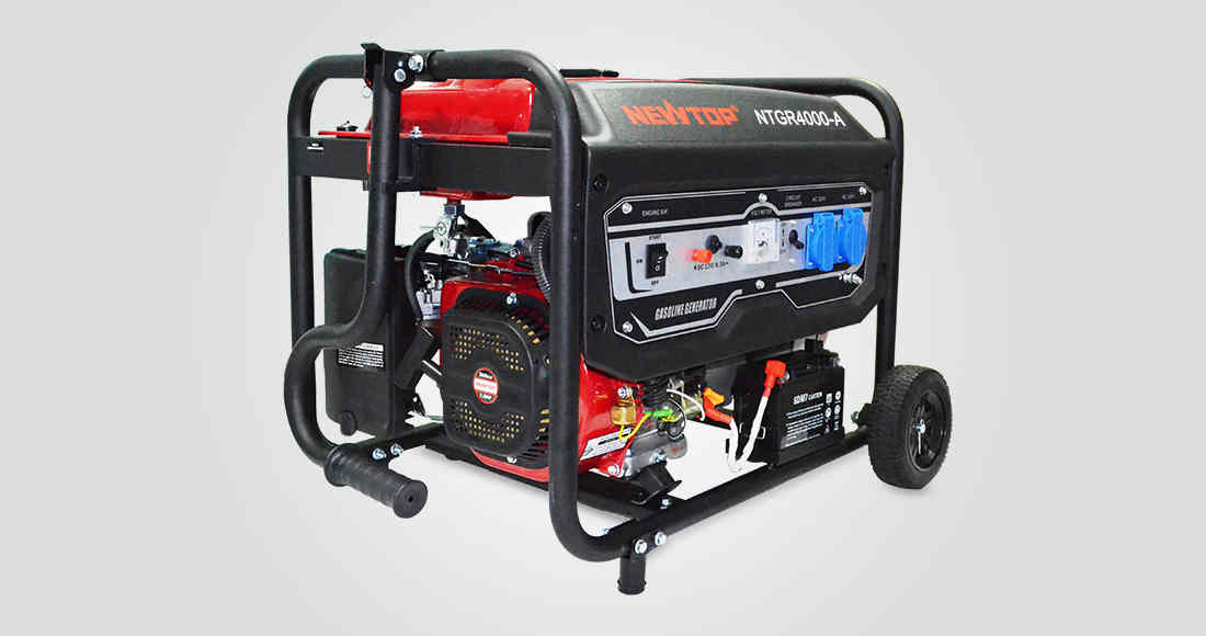 Top quality and competive price gasoline generator in air-cooled single cylinder 4000w gasoline generator