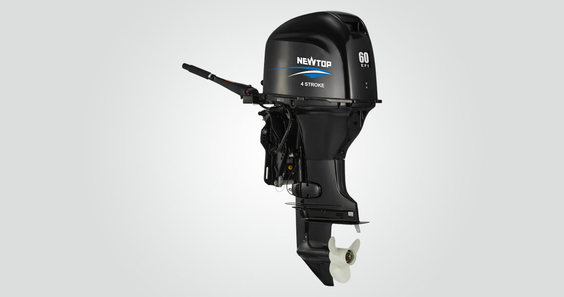 4 Stroke Engine and Gasoline Fuel Type 60hp outboard motor