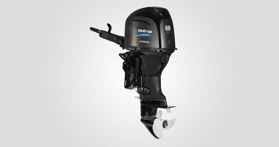 4 Stroke Engine and Gasoline Fuel Type 60hp outboard motor