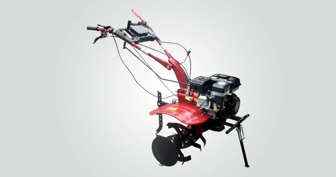 7HP 100mm Gasoline Rotary Tiller Power Tiller Farm Cultivator Agriculture