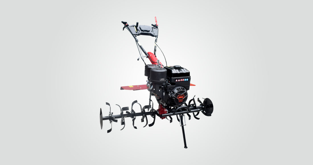 Multifunctional Field 15HP Agricultural Equipment Gasoline Power Tiller Garden Rotavator Gasoline Cultivator Tiller